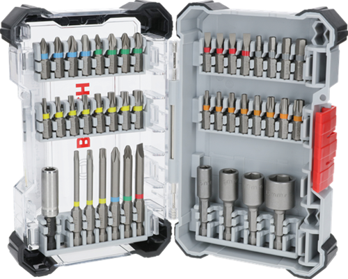 Afbeelding laden in galerijviewer, Bosch accessoires bosch professional extra hard schroefbitset, 43-delig - bitset- en dopsleutel