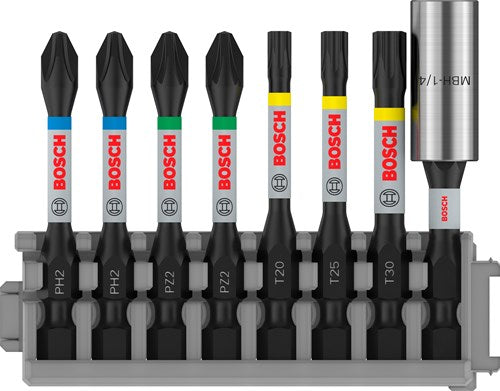 Afbeelding laden in galerijviewer, Bosch accessoires impact power bit 50mm, 8x, bithouder