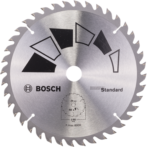 Load image into Gallery viewer, Bosch accessoires cirkelzaagblad basic 190x22x20 16,t40 - 2609256819