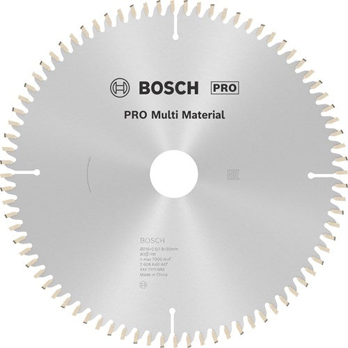 Load image into Gallery viewer, Bosch accessoires cirkelzaagblad multi material 216 x 30 x 2,5 mm, 80 1st - 2608640447