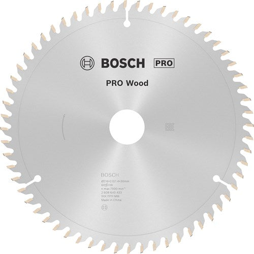 Load image into Gallery viewer, Bosch accessoires bosch pro wood cirkelzaagblad, 216 x 2 x 30 mm