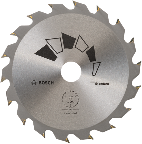 Load image into Gallery viewer, Bosch accessoires cirkelzaagblad standard 140x20 t18 - 2609256b54