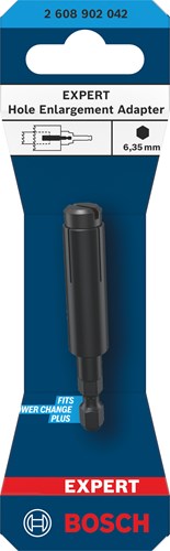 Load image into Gallery viewer, Bosch accessoires expert adapter voor gatvergroting | ø11 x zeskant 6,35 mm - 2608902042