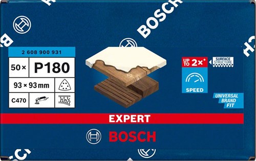 Load image into Gallery viewer, Bosch 50x expert c470 schuurpapier voor deltaschuurmachine 93 mm ...