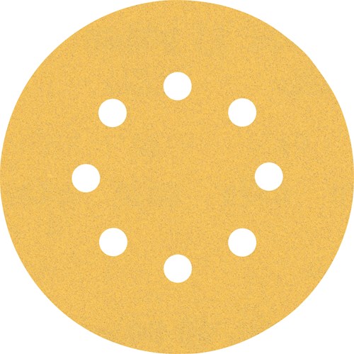 Load image into Gallery viewer, Bosch accessoires expert c470 schuurpapier voor excenterschuurmachines 125 mm, 8 gaten, k120 5-delig - 2608900807