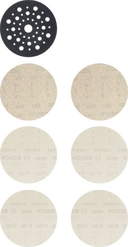 Load image into Gallery viewer, Bosch accessoires expert m480 schuurnetset 125 mm 7-delig - 1 stuk(s) - 2608901202