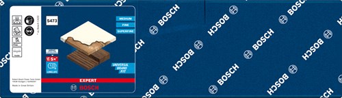 Load image into Gallery viewer, Bosch accessoires expert schuurpad best for contour superfijn, 98 x 120 x 13 mm 1st - 2608621926