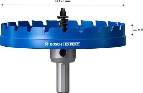 Afbeelding laden in galerijviewer, Bosch accessoires expert sheet metal gatzaag 120 mm - 2608901451