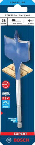 Load image into Gallery viewer, Bosch accessoires expert speedboor self cut speed | zeskantschacht | 38 x 152 mm - 2608902105