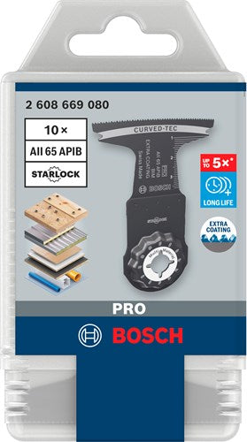 Afbeelding laden in galerijviewer, Bosch accessoires pro aii 65 apib invalzaagblad | 65 x 40 mm | 10 stuks - 2608669080