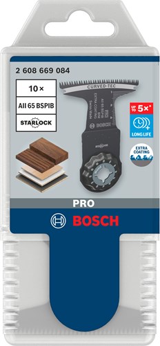 Load image into Gallery viewer, Bosch accessoires pro aii 65 bspib invalzaagblad | 65 x 40 mm | 10 stuks - 2608669084