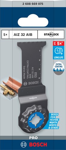 Afbeelding laden in galerijviewer, Bosch accessoires pro aiz 32 aib invalzaagblad | 32 x 50 mm | 5 stuks - 2608669075
