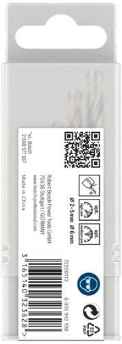 Load image into Gallery viewer, Bosch accessoires pro metal hss-g spiraalboorset | 5-delig - 2607019114