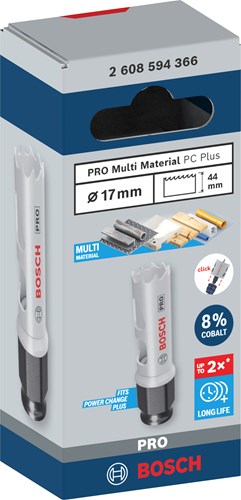 Load image into Gallery viewer, Bosch accessoires pro multi material pc plus gatzaag | 17 mm - 2608594366