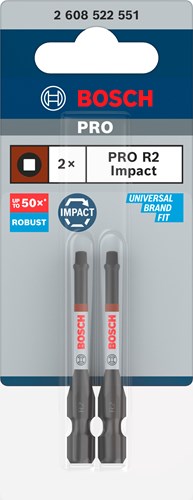 Afbeelding laden in galerijviewer, Bosch accessoires bosch pro robertson slagbit r2 55 mm 2-delig - 2608522551