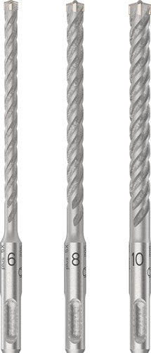 Afbeelding laden in galerijviewer, Bosch accessoires pro sds plus-5x hammer drill bit set | 6 8 10 mm | 3 pcs - 2608833912