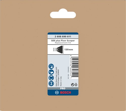 Load image into Gallery viewer, Bosch accessoires pro sds plus vloerschraper vervangingsset | 130 mm - 2608690611
