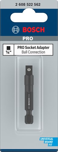 Afbeelding laden in galerijviewer, Bosch accessoires pro socket adapter met kogelaansluiting | 1 4 | 50 mm - 2608522562