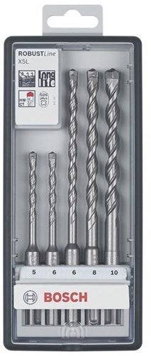 Load image into Gallery viewer, Bosch accessoires sds-plus hamerboren | robustline s4l | 5-delig | 2607019927 - 2607019927