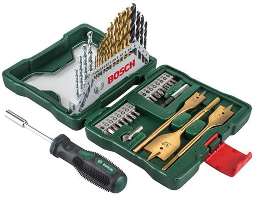Afbeelding laden in galerijviewer, Bosch accessoires bosch x-line borenset - 40-delig - titanium plus serie - voor hout, metaal en steen