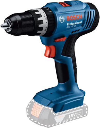 Afbeelding laden in galerijviewer, Bosch blauw combiset 18v gsb 18v-25 accu klopboormachine + gbh 18v-18 boorhamer + 1x2.0ah + gal 18v-20 - 0615a5007p