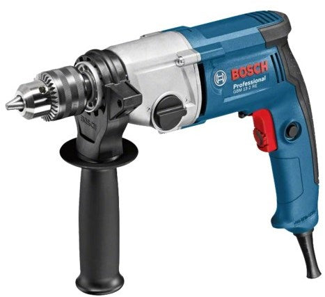 Load image into Gallery viewer, Bosch blauw gbm 13-2 re professional | boormachine | 750w | met boorhouder - 06011b2001