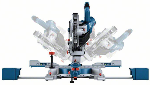 Load image into Gallery viewer, Bosch blauw gcm 18v-216 d accu afkortzaag | 216 mm | zonder accu's en lader - 0601b51000