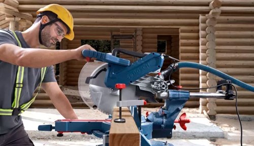 Load image into Gallery viewer, Bosch blauw gcm 340-305 d professional kap- en verstekzaag | 1800w - 0601b60000