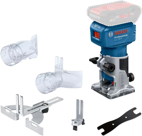 Afbeelding laden in galerijviewer, Bosch blauw glf 18v-8 professional accu kantenfrees | 18v | zonder accu en lader | in doos - 06016c6000