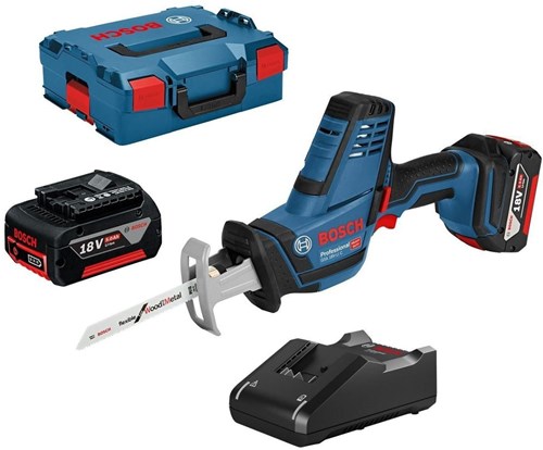 Load image into Gallery viewer, Bosch blauw gsa 18 v-li c professional accu reciprozaag 5.0 ah | in l-boxx - 06016a5002