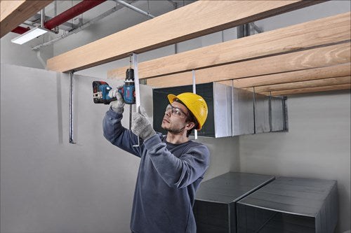 Load image into Gallery viewer, Bosch blauw bosch professional gsb 18v-65 accu klop- schroefboormachine 18v 5.0ah in l-boxx - 06019n3303