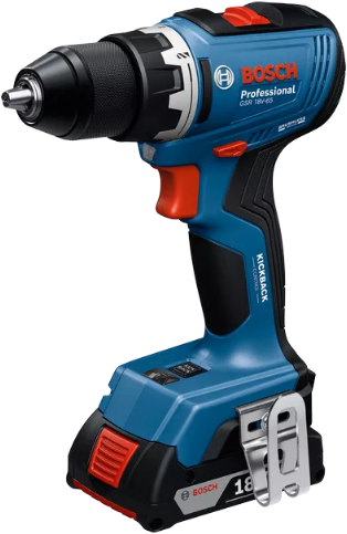Afbeelding laden in galerijviewer, Bosch blauw gsr 18v-65 accu schroefboormachine | incl. 2x 2.0ah accu's en lader in koffer - 06019n3000