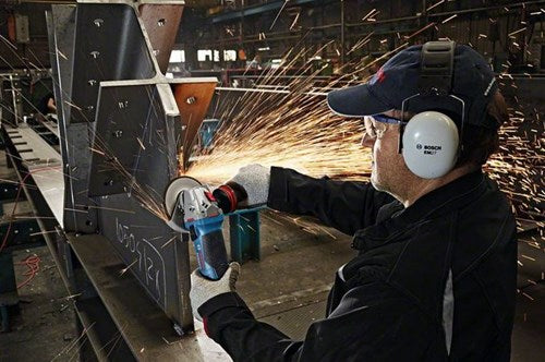 Load image into Gallery viewer, Bosch blauw gws 19-125 cie professional haakse slijpmachine met 6-traps toerentalinstelling - 1900 watt - 060179p002