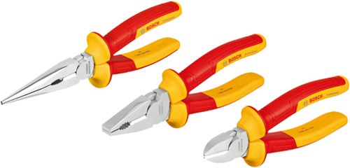 Load image into Gallery viewer, Bosch blauw vde tangenset | 3-delig | professional - 1600a02ng0