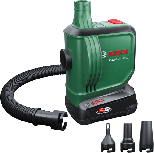 Afbeelding laden in galerijviewer, Bosch groen bosch easyinflate 18v-500 bt accu luchtpomp | zonder accu en lader - 0603947200