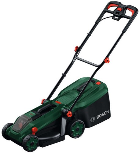 Load image into Gallery viewer, Bosch groen accumaaier rotak 18v-34 | zonder accu's en lader | incl. mulchplug - 06008b9n01