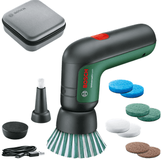 Load image into Gallery viewer, Bosch groen accureinigingsborstel universalbrush | set (1x 1.5ah accu + lader) - 06033e0002