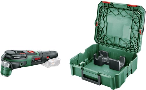 Load image into Gallery viewer, Bosch groen advanced multi 18 + systembox multifunctioneel gereedschap | 18v | excl. accu en lader - 0603104002