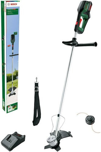 Load image into Gallery viewer, Bosch groen advancedbrushcut 36v-23-750 | accu bosmaaier | 23 cm | 2.0 ah accu + lader 06008c1k03