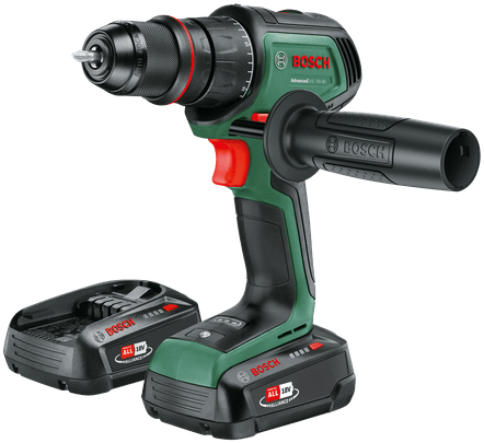Load image into Gallery viewer, Bosch groen advanceddrill 18v-80 quicksnap accuschroefboormachine | 45-min. lader (al 18v-44) en 2x 18 v li-ion accu's (2,5 ah)) - 06039e2002