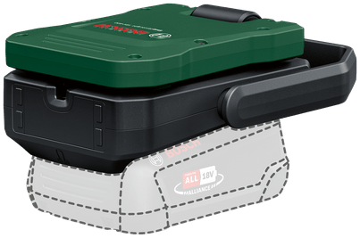 Afbeelding laden in galerijviewer, Bosch groen bosch home and garden easyspotlight 18v-400 led-accuwerklamp