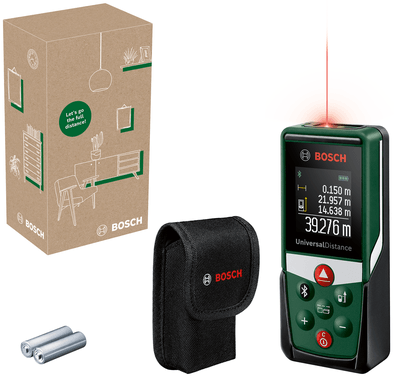 Load image into Gallery viewer, Bosch groen bosch universaldistance 50c - laserafstandmeter - inclusief batterijen en opbergetui