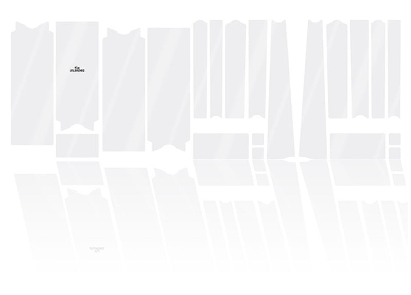 Afbeelding laden in galerijviewer, Unleazhed unscratch - gravelbike frame protection film bpg01 clear