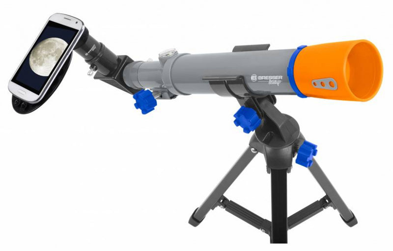Load image into Gallery viewer, Bresser Telescoop en microscoop junior 35 cm oranje