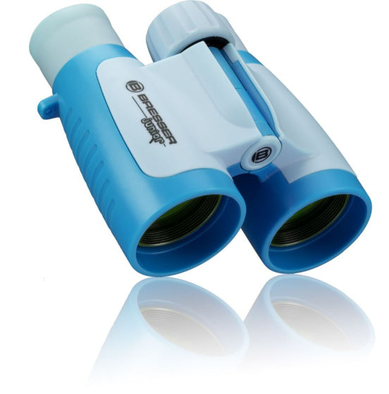 Load image into Gallery viewer, Bresser Verrekijker junior 10,5 cm rubber blauw