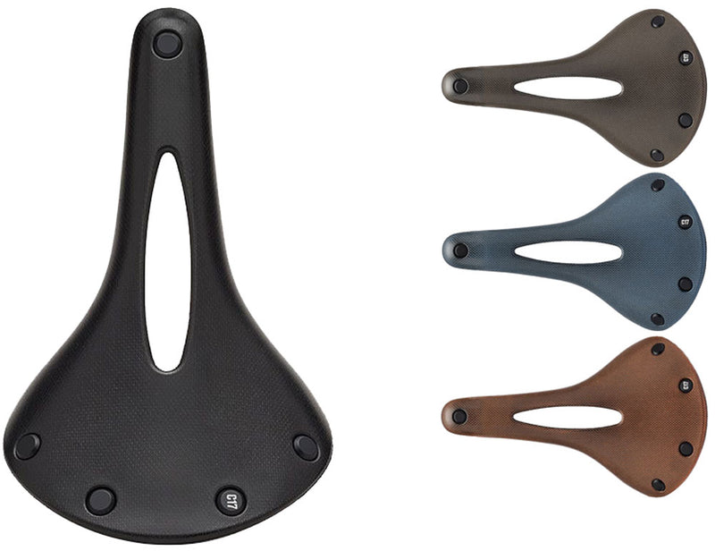 Load image into Gallery viewer, Brooks cambium c17 carved saddle