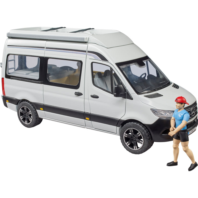 Load image into Gallery viewer, Bruder Mercedes Benz Sprinter Camper met chauffeur