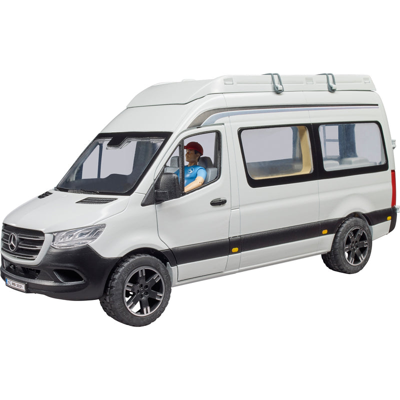 Load image into Gallery viewer, Bruder Mercedes Benz Sprinter Camper met chauffeur