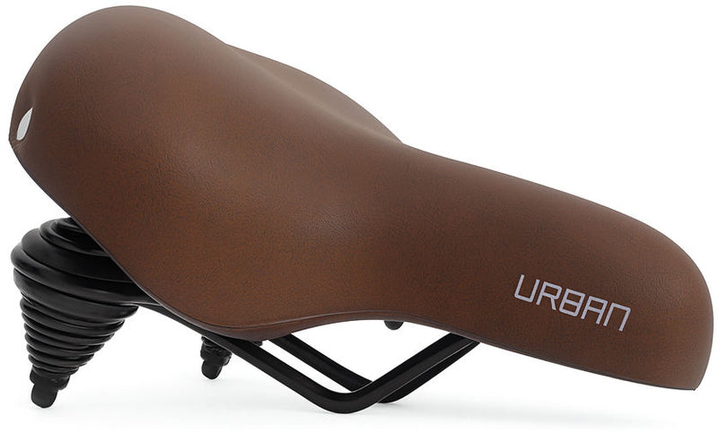 Load image into Gallery viewer, Fietszadel Edge Urban - mat donkerbruin (op kaart)