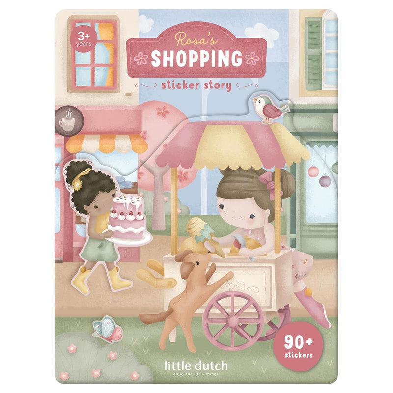 Load image into Gallery viewer, Little dutch stickervellen rosa's winkeltje